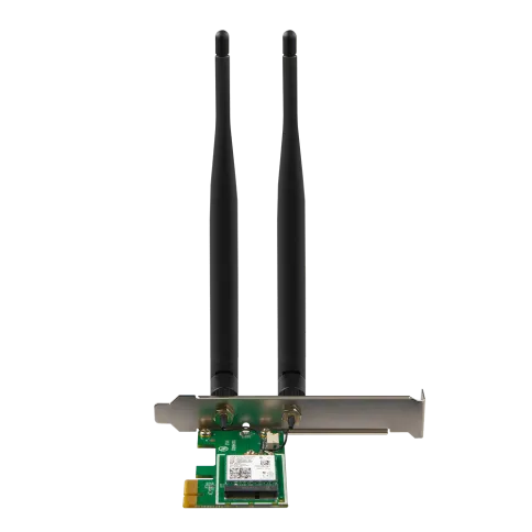 Адаптер Wi-Fi/ "Сетевой PCIe Адаптер  AX3000 Wi-Fi 6 Bluetooth 5.0 PCI фото 3