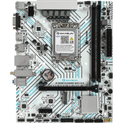 MAXSUN MS-B760M GAMING WIFI ICE фото 1