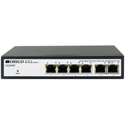 Коммутатор/ Smart Managed L2 PoE Switch 4 x 1000Base-T PoE+,... фото 1
