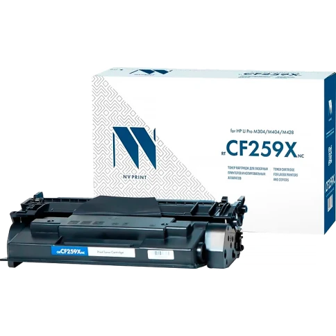 Тонер-картридж NVP (БЕЗ ЧИПА) (БЕЗ ГАРАНТИИ) NV-CF259X для HP Laser фото 1