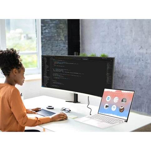 Монитор/ MSI Modern MD342CQPW  34" 3440x1440, VA, Curved, 120Hz, 4ms, фото 9