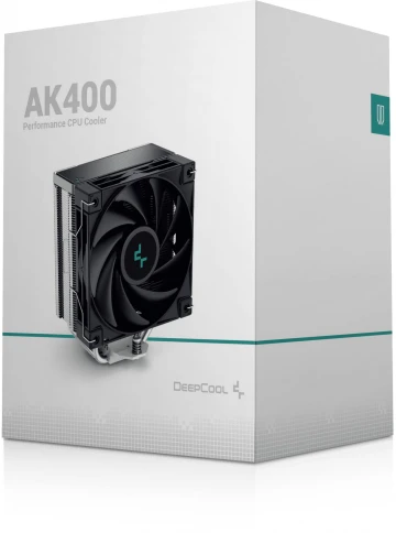Кулер Deepcool AK400 Soc-AM5/AM4/1200/1700/1851 черный 4-pin 29-29dB Al+Cu 220W 661gr... фото 10
