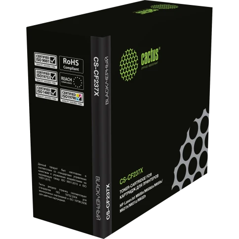 Картридж лазерный Cactus CS-CF237X CF237X черный (25000стр.) для HP фото 3