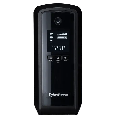 ИБП CyberPower CP900EPFCLCD, Line-Interactive, 900VA/540W, 6 Schuko ро фото 1