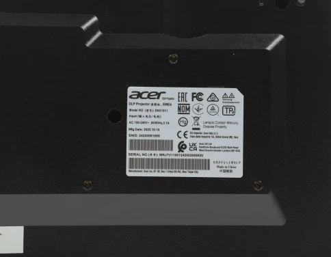 Проектор Acer X1228i DLP 4500Lm LS (1024x768) 20000:1 ресурс лампы:600 фото 16