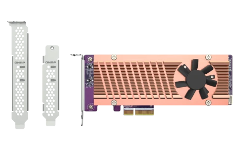Плата расширения/ QNAP QM2-2P-344A 2 x M.2 22110 or 2280 PCIe (Gen3 x4 фото 1