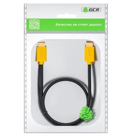 Greenconnect HDMI (m) 2.0 - HDMI (m) 2.0 15м жёлтый фото 4