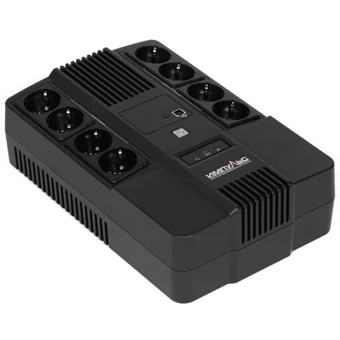 ИБП МАСТЕР 1000, 1000/600 ВА/Вт, LED, USB, RJ11/RJ45, SCHUKOx8/ line-i фото 3