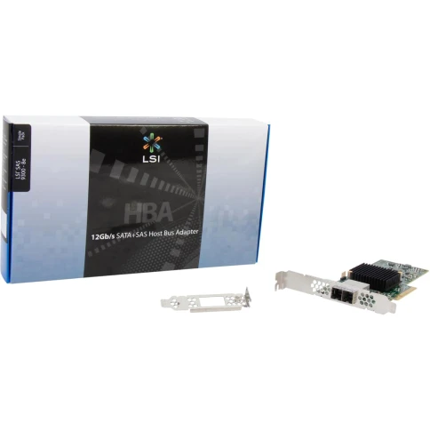 Контроллер/ LSI SAS 9300-8e SGL (8-Port Ext, 12Gb/s SATA+SAS, PCIe 3.0 фото 5