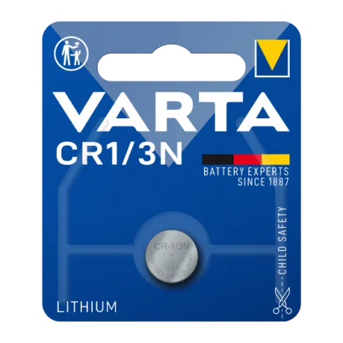 Varta ELECTRONICS CR1/3N BL1 Lithium 3V (6131) фото 1