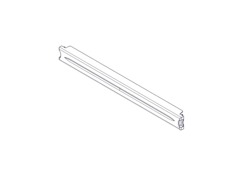 Plastic plug Systeme Electric, Excelente series, 1U , 19", tool-free i фото 2