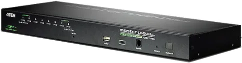 Переключатель электронный, 8 портов PS2/USB, доступ по IP/ 8 PORT PS/2 фото 1