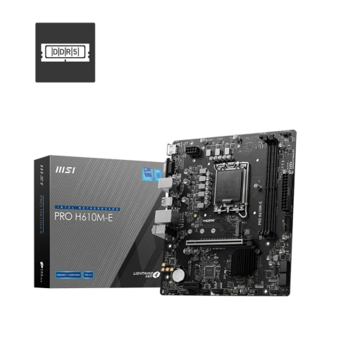 Материнская плата/ MB MSI INTEL H610 s1700, 2xDDR5(96GB), D-SUB/HDMI 1 фото 7