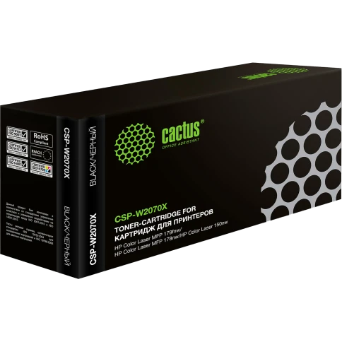 Картридж лазерный Cactus CSP-W2070X 117X черный (1500стр.) для HP C фото 1