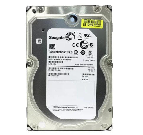 Жесткий диск/ HDD Seagate SATA3 3Tb Constellation ES.3 7200 128Mb 1 ye фото 1