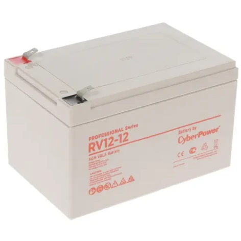 Аккумуляторная батарея PS CyberPower RV 12-12 / 12 В 12 Ач фото 1