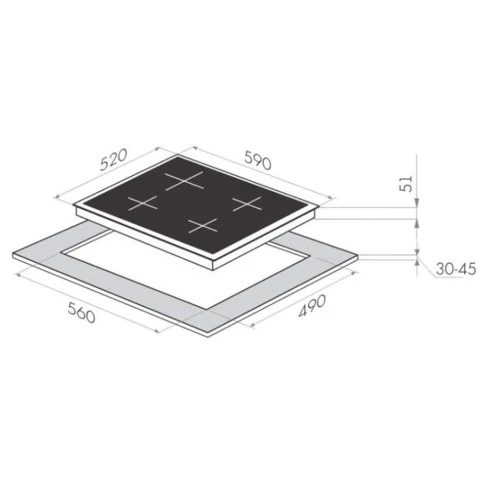 HOMSAir HGE643BK фото 11