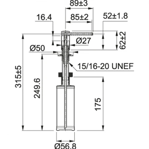Дозатор Franke Comfort фото 3