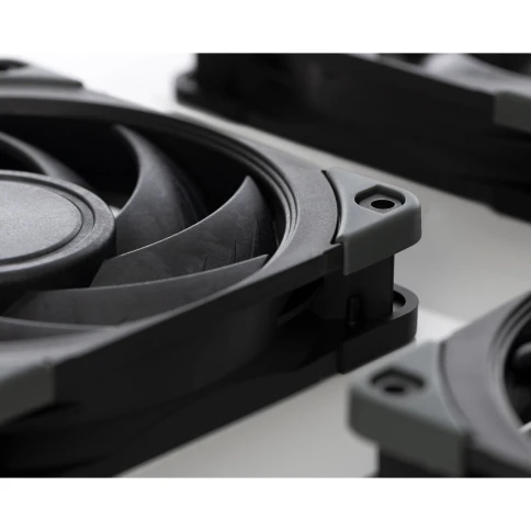 Кулер для корпуса/ Case Cooler Noctua NF-A12x25 PWM chromax.black.swap (120x120x25mm,... фото 8