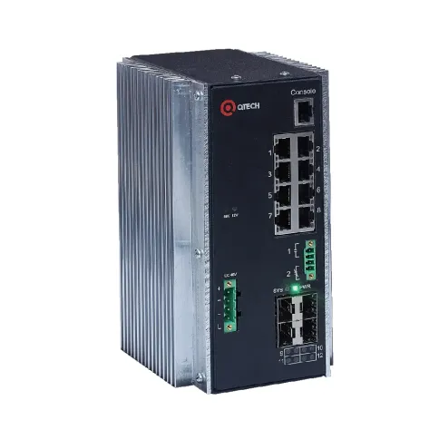 Qtech QSW-3310-12T-I-POE-D фото 2
