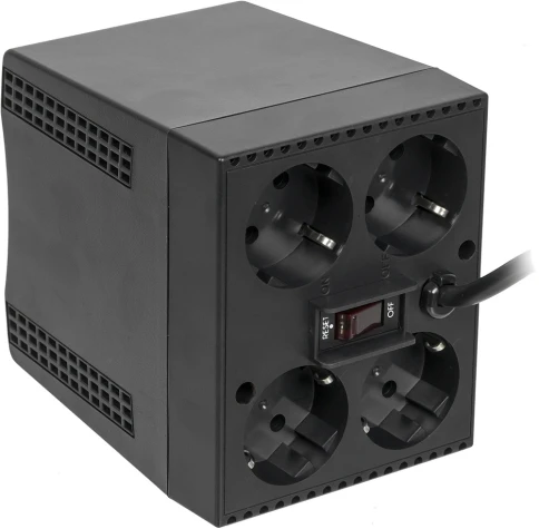 Стабилизатор напряжения/ Powercom TCA-1200 Black Tap-Change, 600W фото 7