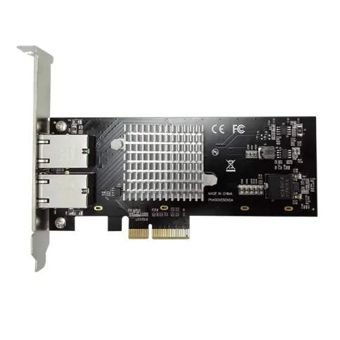 Сетевая карта/ 10G Dual Port RJ45 PCIe Ethernet Adapter with Intel X55 фото 2