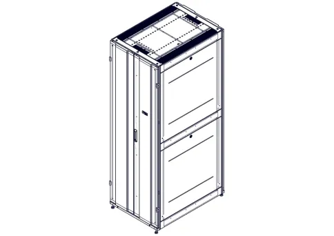 Шкаф Systeme Electric, серия Uniprom, 48U-750/1070, боковые панели 4шт фото 2