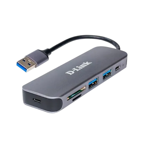 Концентратор/ Концентратор USB 3.0, 2xUSB 3.0, 1xUSB-C, слот SD/microS фото 1