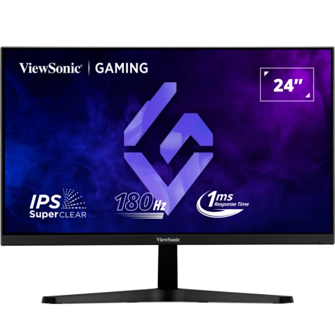 Монитор ViewSonic 23.8" VX24G1-HD черный IPS LED 1ms 16:9 HDMI матовая фото 1