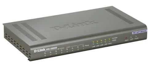 Шлюз VoIP/ 8-ports FXS RJ-11, 1-port 10/100/1000BASE-TX Gigabit Ethern фото 2
