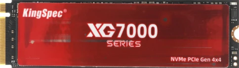 Твердотельный накопитель Kingspec PCIe 4.0 x4 1TB XG7000-1TB XG7000 M.2... фото 1