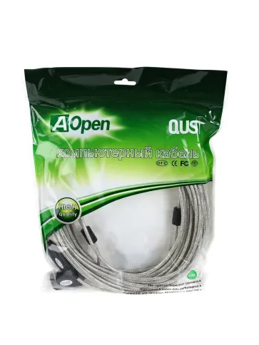 VCOM USB 2.0 Type-AM - USB 2.0 Type-AF 20м фото 3