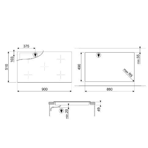 SMEG SI2M7953DW фото 3
