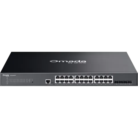 Коммутатор/ Omada 24-Port Gigabit and 4-Port 10GE SFP+ L2+ Managed Swi фото 1