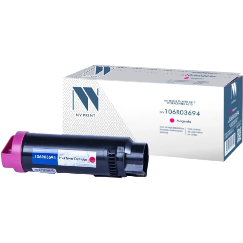 Тонер-картридж NVP NV-106R03694 Magenta для Xerox Phaser 6510/WorkC фото 1
