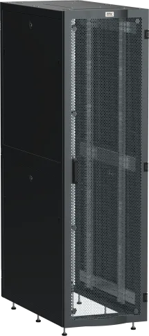ITK LINEA S Шкаф серв. 19" 24U 600х1000мм перф. дв. черный фото 1