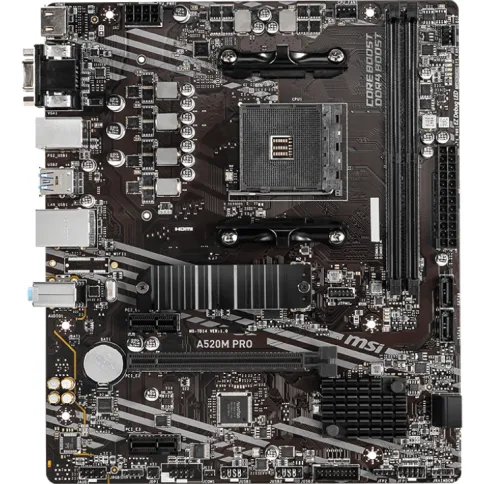 MSI A520M PRO фото 2