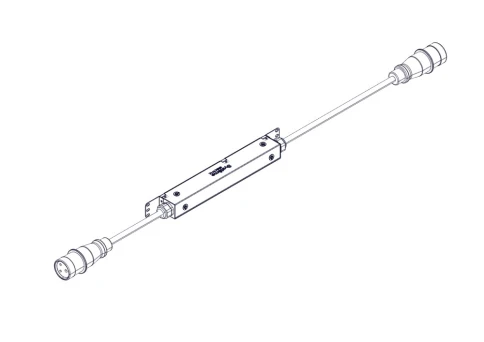 PDU, with monitoring, Uniprom series, 0/1U, 400V, 3P, 16A, IEC309 inpu фото 5