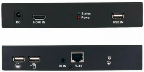 Комплект/ OSNOVO Комплект для передачи HDMI, USB, RS232, ИК-управления и... фото 2