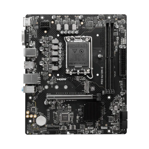 Материнская плата/ MB MSI INTEL H610 s1700, 2xDDR5(96GB), D-SUB/HDMI 1 фото 3