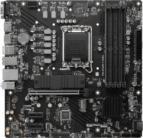 Материнская плата/ MB MSI INTEL B760 s1700, 4xDDR4(128GB), D-SUB/HDMI фото 2