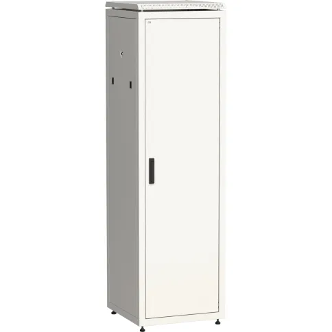 Шкаф сетевой 19" LINEA N 42U 600х800 мм металлическая передняя дверь с фото 1