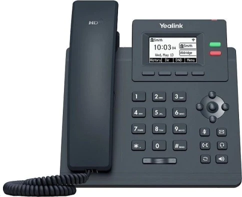 Телефон IP Yealink SIP-T31W черный фото 2