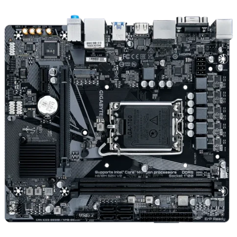 Материнская плата/ MB GIGABYTE INTEL H610 s1700, 2xDDR5(64GB), D-SUB/H фото 4