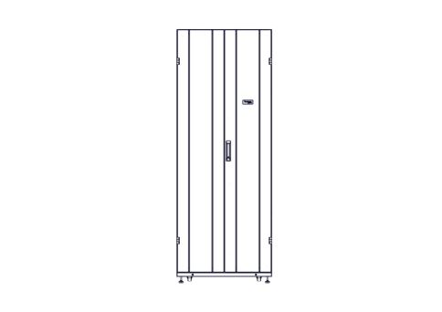 Systeme Electric mounting cabinet, Uniprom series, 42U-750/1200, 4pcs фото 6