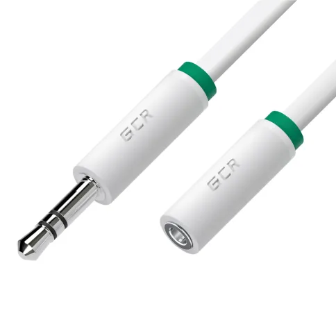 Greenconnect 1.5m jack 3.5mm/jack 3.5mm белый фото 1